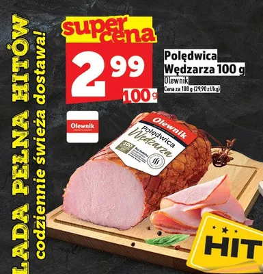 Polędwica wędzona promocja w TOPAZ