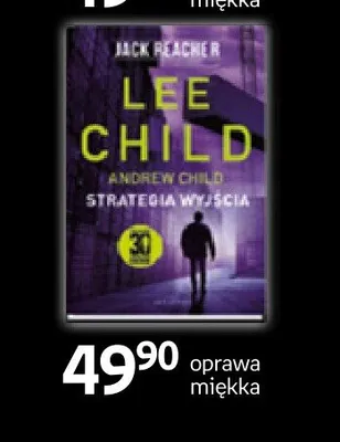 Książka Strategia wyjścia Lee Child Andrew Child oprawa miękka promocja w Empik