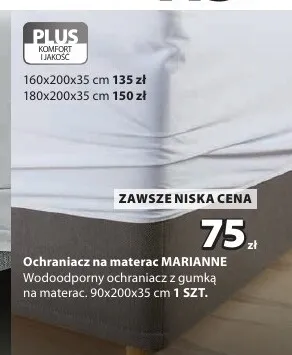 Ochraniacz na materac Marianne promocja w Jysk