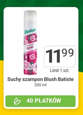Suchy szampon Blush Batiste promocja w Stokrotka