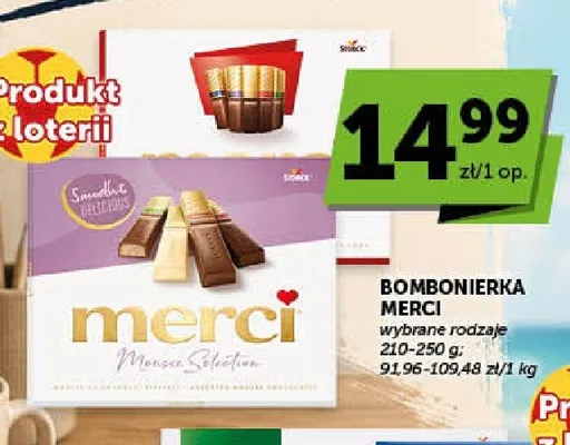 Bombonierka Merci promocja w ABC