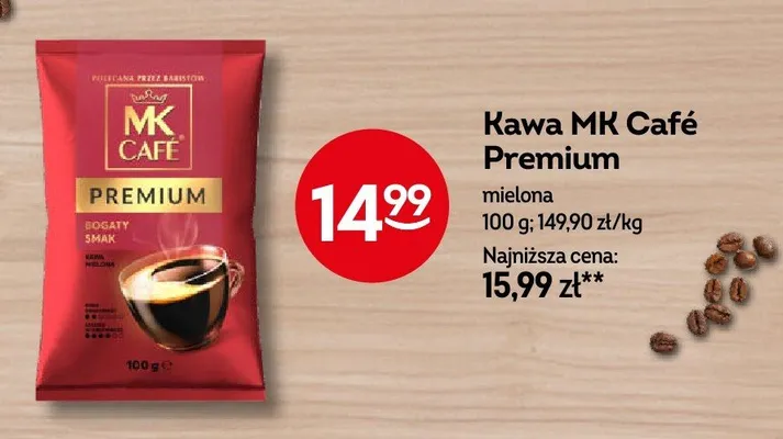 Kawa premium mielona promocja w Żabka