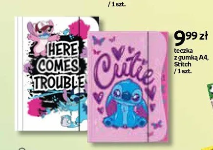Teczka z gumką A4 Stitch promocja w Empik
