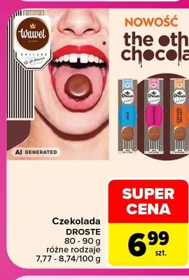 Czekolada Droste Cocoa promocja w Carrefour