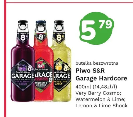 Piwo Garage Hardcore Watermelon & Lime promocja w Limonka