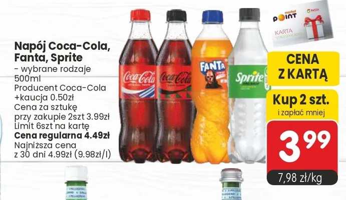 Napój Sprite promocja w Market Point