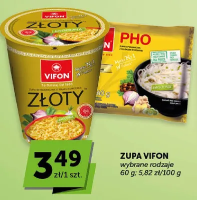Zupa wybrane rodzaje promocja w Groszek