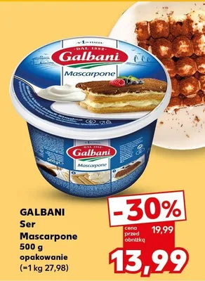 Ser Mascarpone promocja w Kaufland
