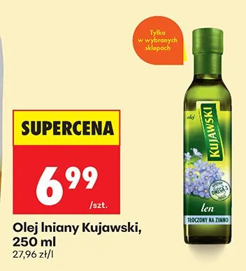 Olej lniany promocja w Biedronka