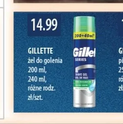 Żel do golenia Gillette Series promocja w Drogerie Laboo