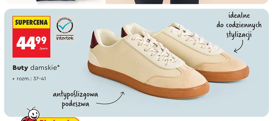 Buty damskie promocja w Biedronka