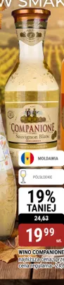 Wino białe Companione Sauvignon promocja w bi1