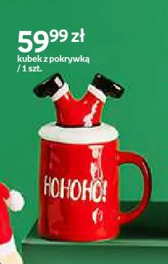 Kubek z pokrywką Santa's Factory promocja w Empik