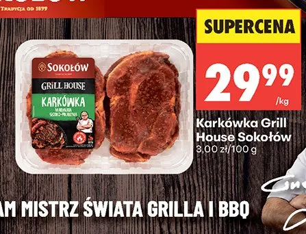 Karkówka Grill House Sokołów promocja w Biedronka
