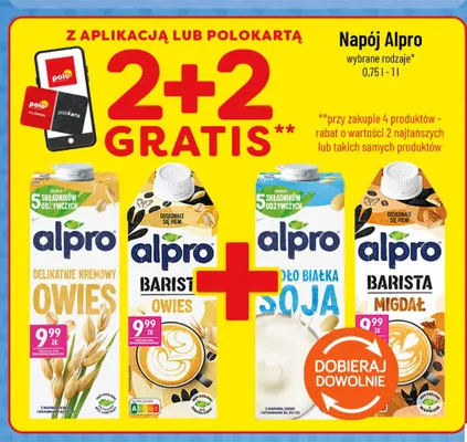 Napój migdałowy Alpro Barista Migdał promocja w POLOmarket