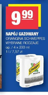 Napój gazowany Schweppes Mojito 4-pak promocja w SPAR