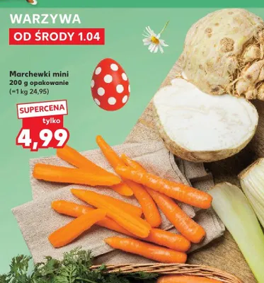 Marchewki mini promocja w Kaufland