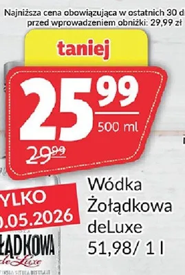 Wódka Żołądkowa deLuxe promocja w Prim Market