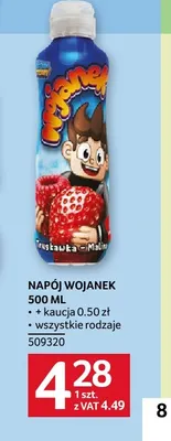 Napój Wojanek promocja w Selgros