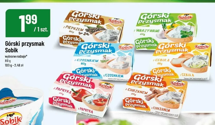 Górski Przysmak Sobik z cebulą promocja w POLOmarket
