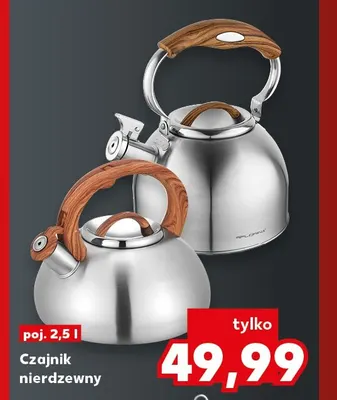 Czajnik nierdzewny promocja w Kaufland