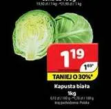 Kapusta biała promocja w Delfin