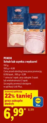 Schab lub szynka z wędzarni promocja w Lidl