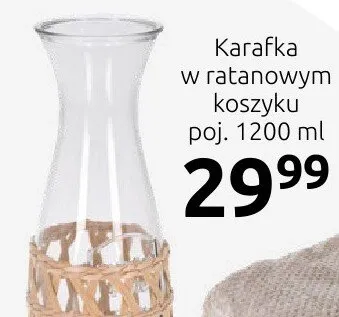 Karafka w ratanowym koszyku promocja w Black Red White
