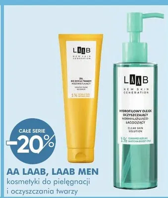 Kosmetyki do pielęgnacji i oczyszczania twarzy AA Laab, Laab Men promocja w Super-Pharm