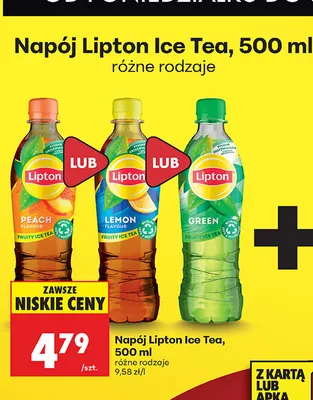 Napój Lipton Ice Tea Lemon promocja w Biedronka