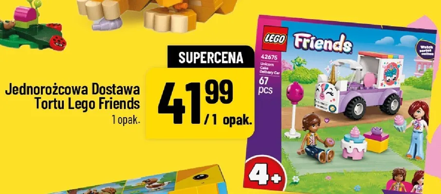 Jednorożcowa Dostawa Tortu Lego Friends promocja w POLOmarket