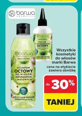Kosmetyki do włosów Barwa promocja w Carrefour