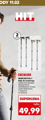 Kijki do trekkingu Newcential promocja w Kaufland
