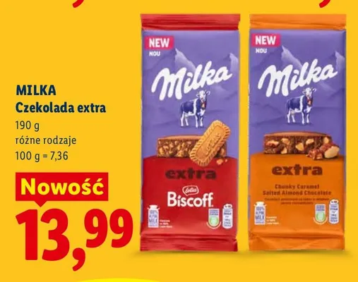 Czekolada extra promocja w Lidl