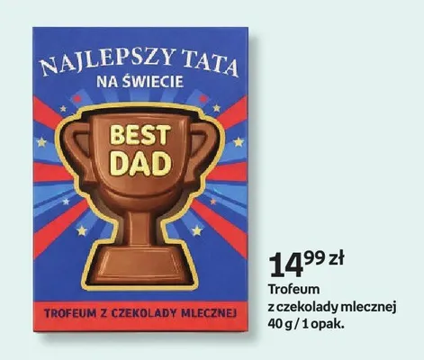 Trofeum z czekolady mlecznej promocja w Empik