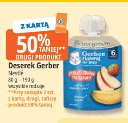 Deserek Gerber Nestlé promocja w Leclerc