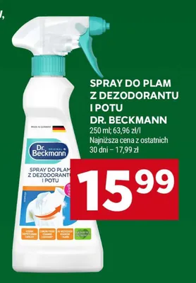 Spray do plam z dezodorantu i potu promocja w Stokrotka