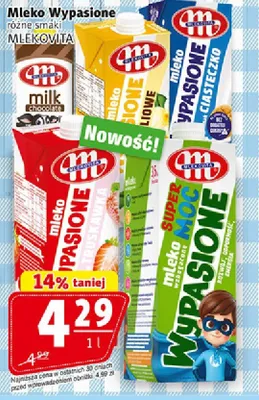 Mleko Wypasione różne smaki promocja w Prim Market