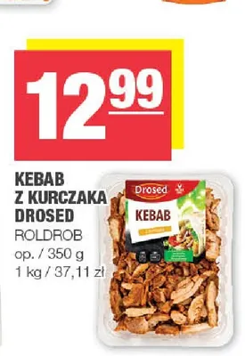 Kebab z kurczaka Drosed promocja w SPAR