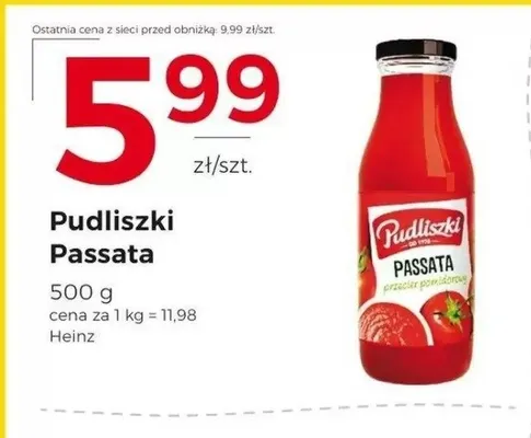 Passata Pudliszki promocja w Frac