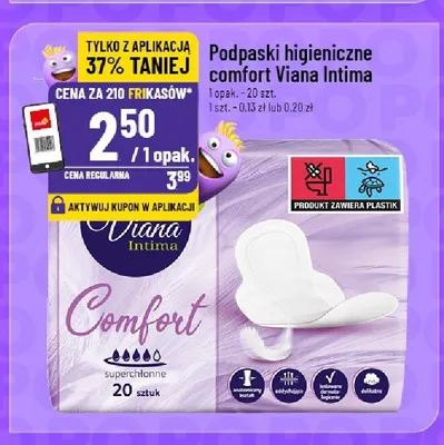 Podpaski higieniczne Comfort Viana Intima promocja w POLOmarket