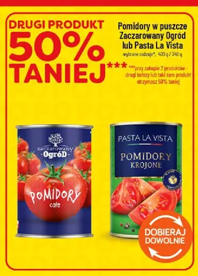 Pomidory krojone Pasta La Vista promocja w POLOmarket