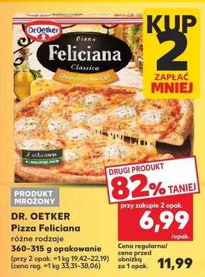 Pizza Feliciana różne rodzaje promocja w Kaufland