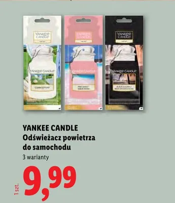 Odświeżacz powietrza do samochodu promocja w Lidl
