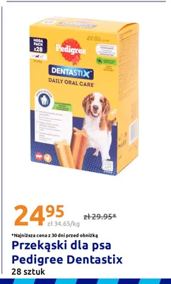 Przekąski dla psa Pedigree Dentastix promocja w Action