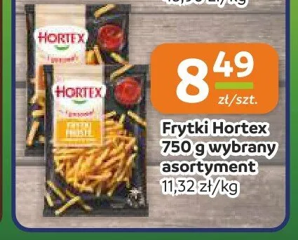 Frytki Hortex promocja w Społem Częstochowa