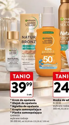 Pianka samoopalająca Garnier promocja w Intermarche