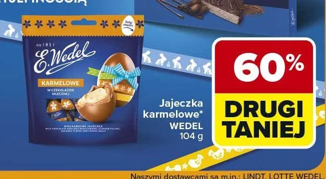 Jajeczka karmelowe promocja w Carrefour Market