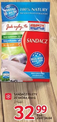 Sandacz filety ze skórą 450 g promocja w Selgros