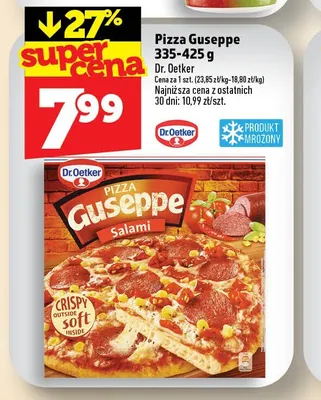 Pizza Guseppe Salami Dr. Oetker promocja w TOPAZ
